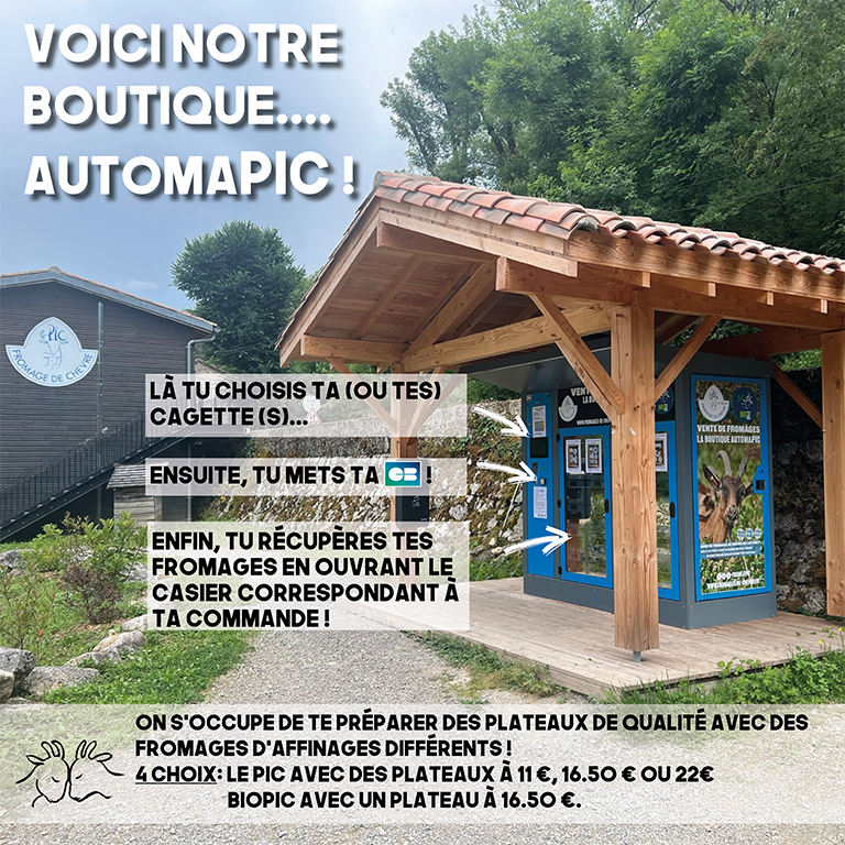 Distributeur automatique fromage de chèvre Penne 81 Tarn